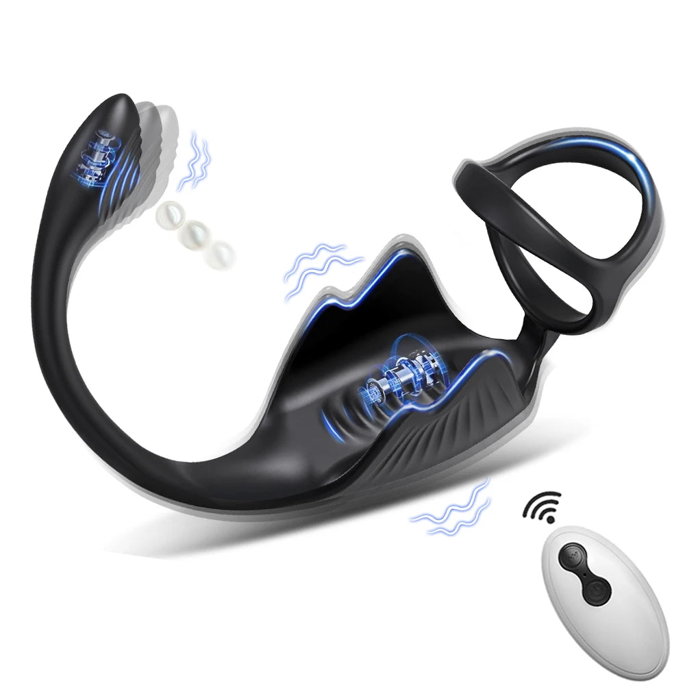 ProStim Plug™ Prostate + Perineum stimulation in one.