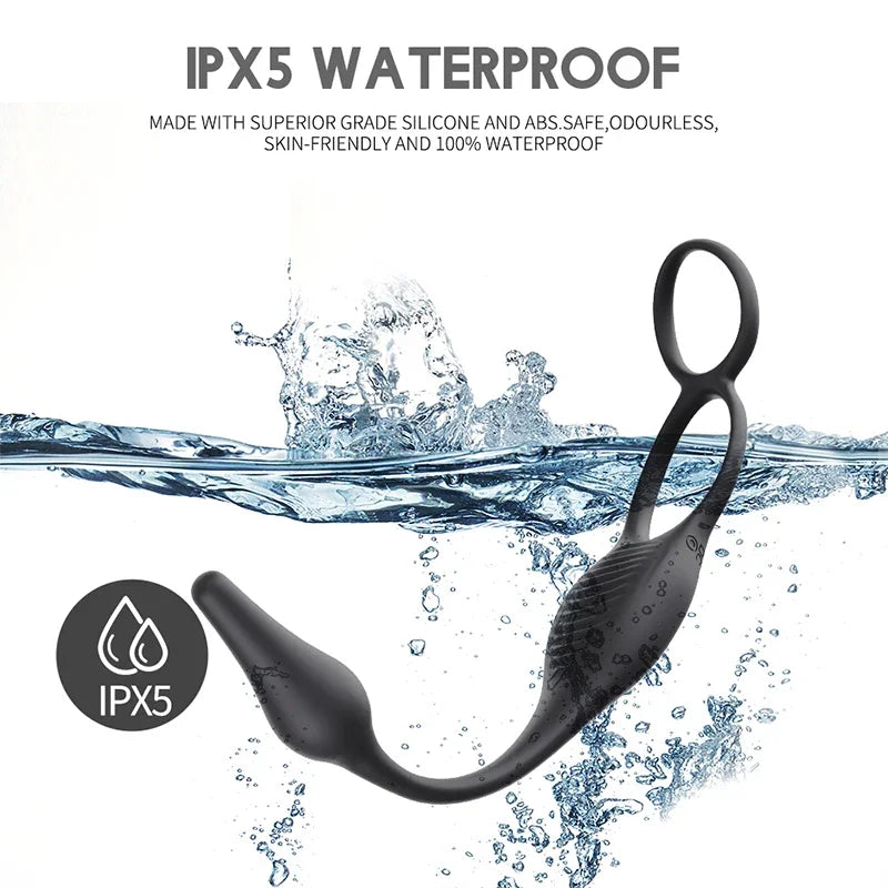 ProStim Plug™ Prostate + Perineum stimulation in one.
