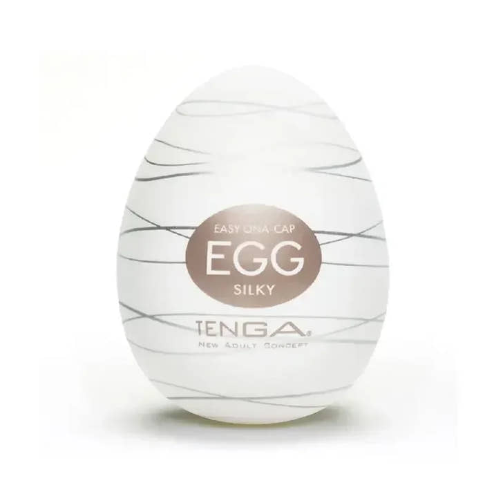 OneShot Masturbator™ Stretchable funny egg, stroking stimulation, Easy, quick release, no fuss.