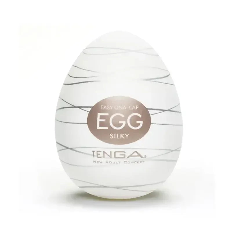 OneShot Masturbator™ Stretchable funny egg, stroking stimulation, Easy, quick release, no fuss.