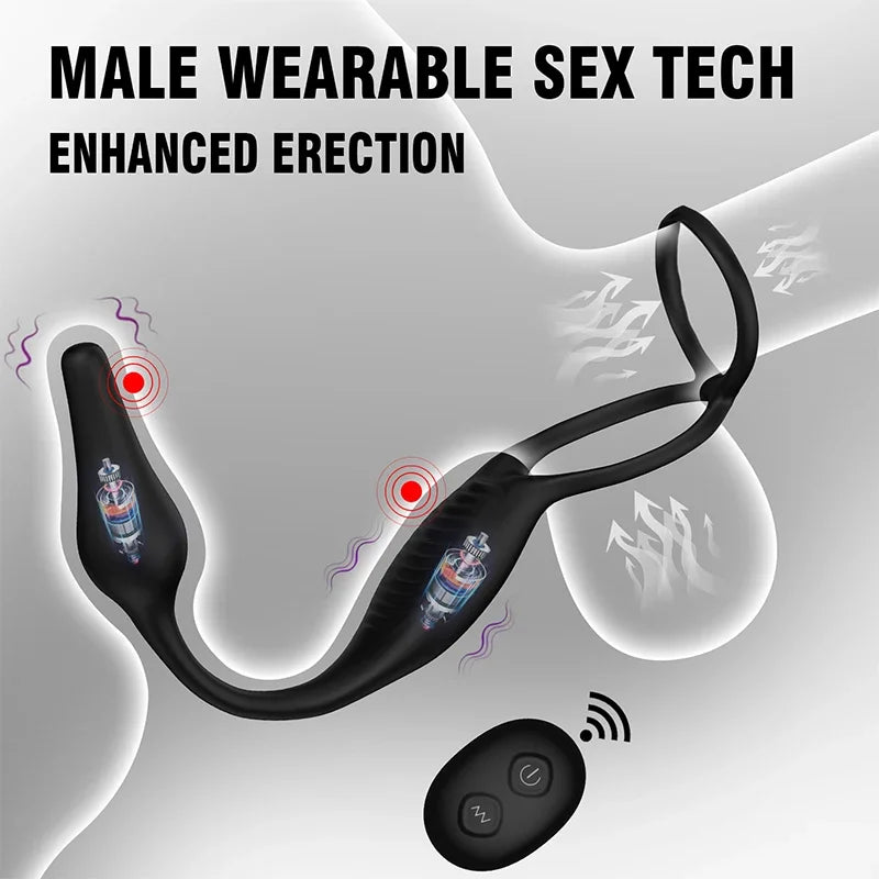 ProStim Plug™ Prostate + Perineum stimulation in one.