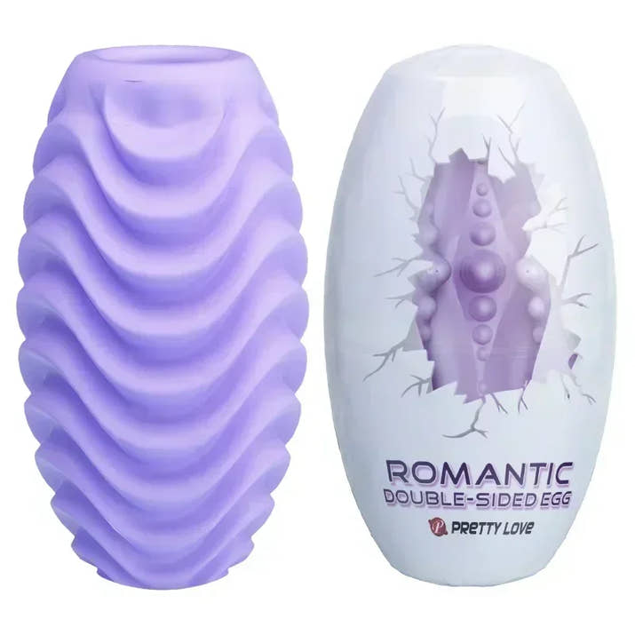 OneShot Masturbator™ Stretchable funny egg, stroking stimulation, Easy, quick release, no fuss.