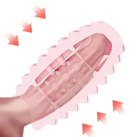 OneShot Masturbator™ Stretchable funny egg, stroking stimulation, Easy, quick release, no fuss.