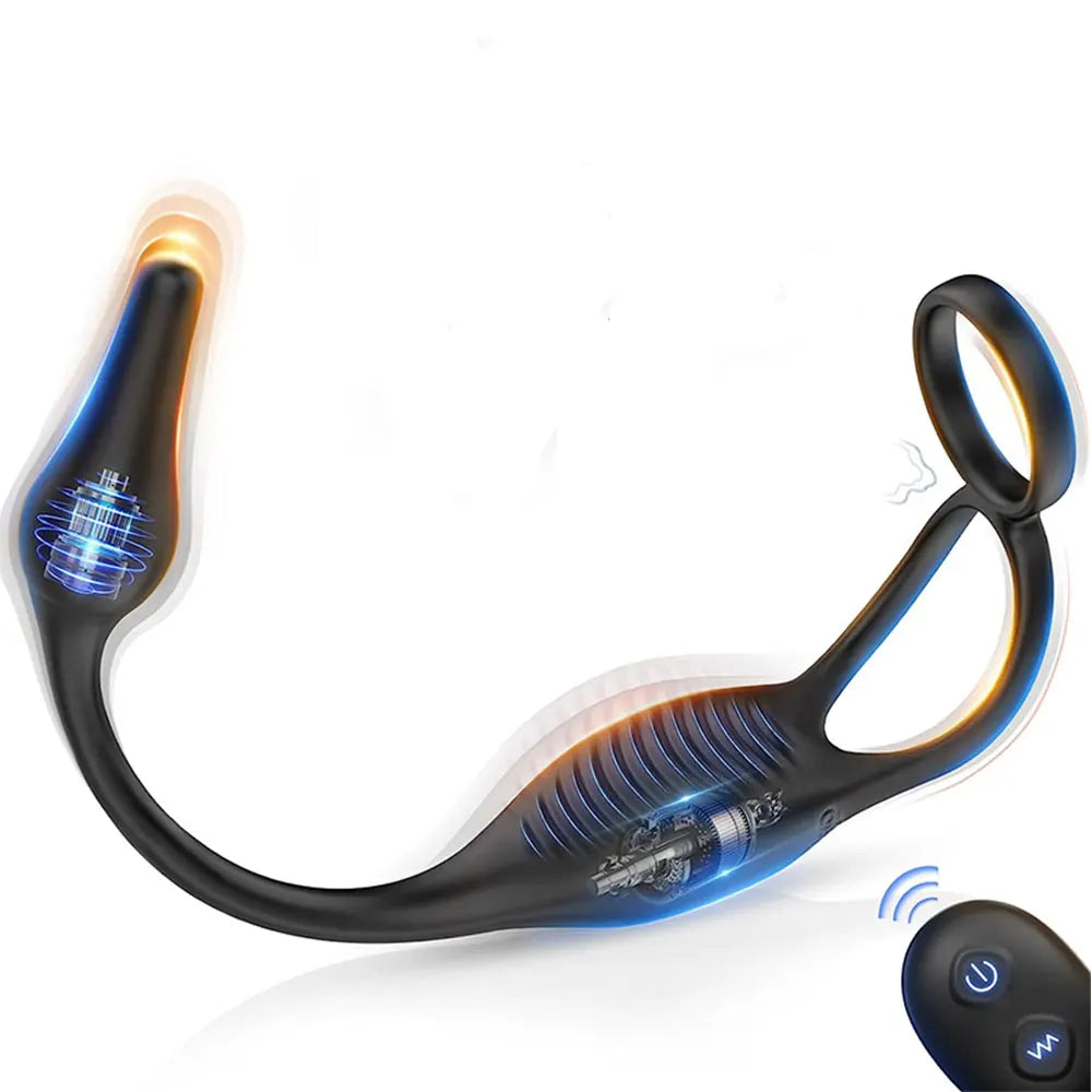 ProStim Plug™ Prostate + Perineum stimulation in one.