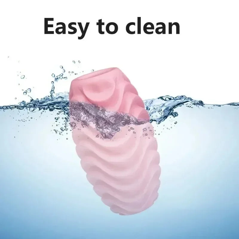 OneShot Masturbator™ Stretchable funny egg, stroking stimulation, Easy, quick release, no fuss.