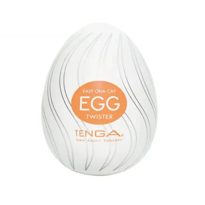 OneShot Masturbator™ Stretchable funny egg, stroking stimulation, Easy, quick release, no fuss.